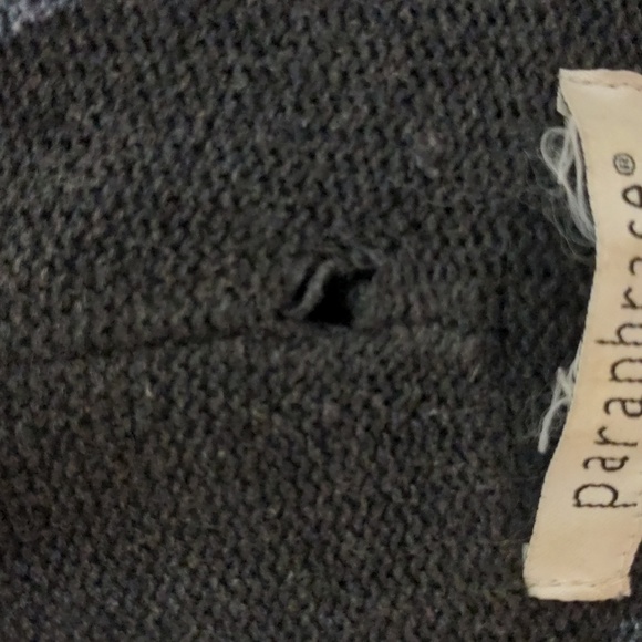 Paraphrase - M - Long Hooded Knit Cardigan - Picture 6 of 6